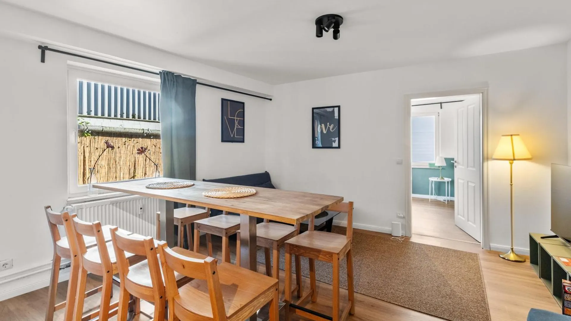 Grosses City Apartment Mit Terasse Hamburg Niemcy